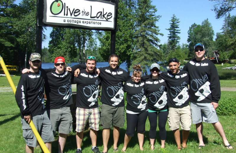 Group at Olive the Lake.