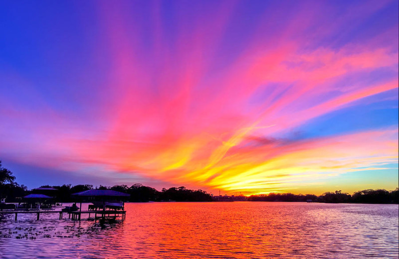 Sunset at Long Key Vacation Rentals.