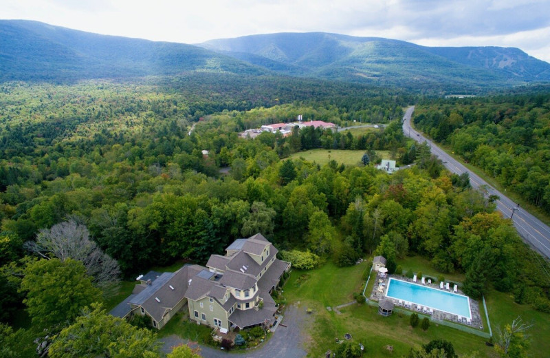 Exterior view of Washington Irving Inn.