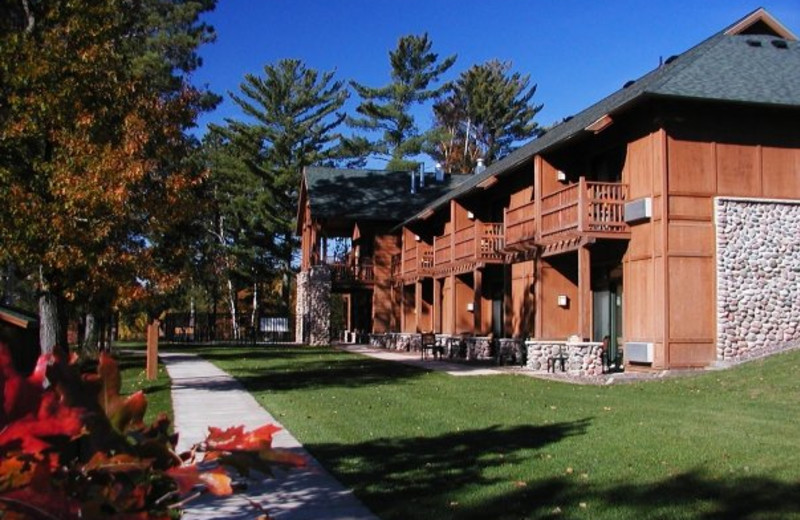 Pine Villiage Duplex exterior at Heartwood Conference Center & Retreat.