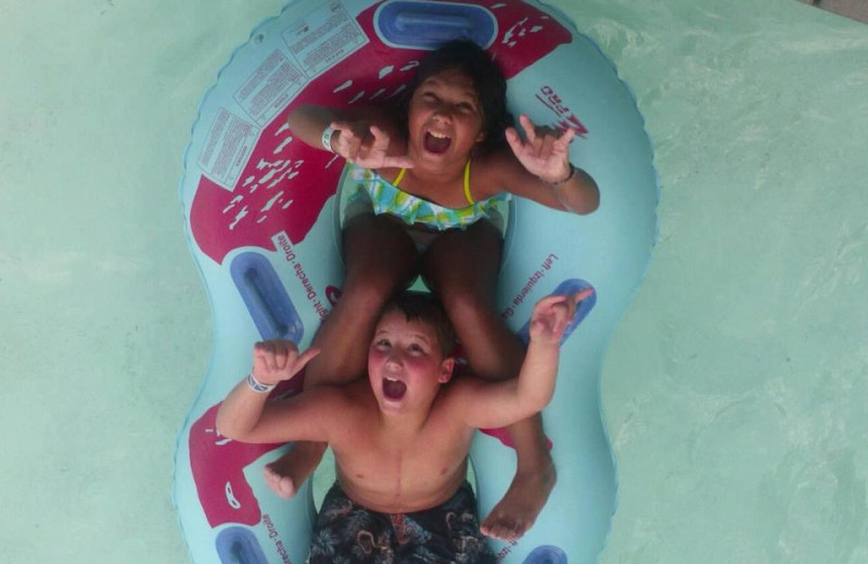 Water fun at Water's Edge Inn & Conference Center.