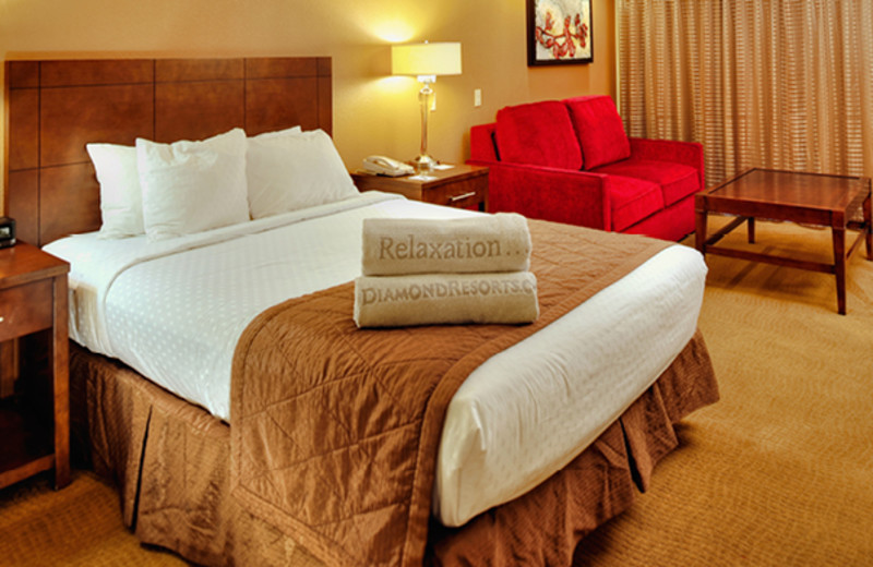 Guest room at The Ridge on Sedona Golf Resort.
