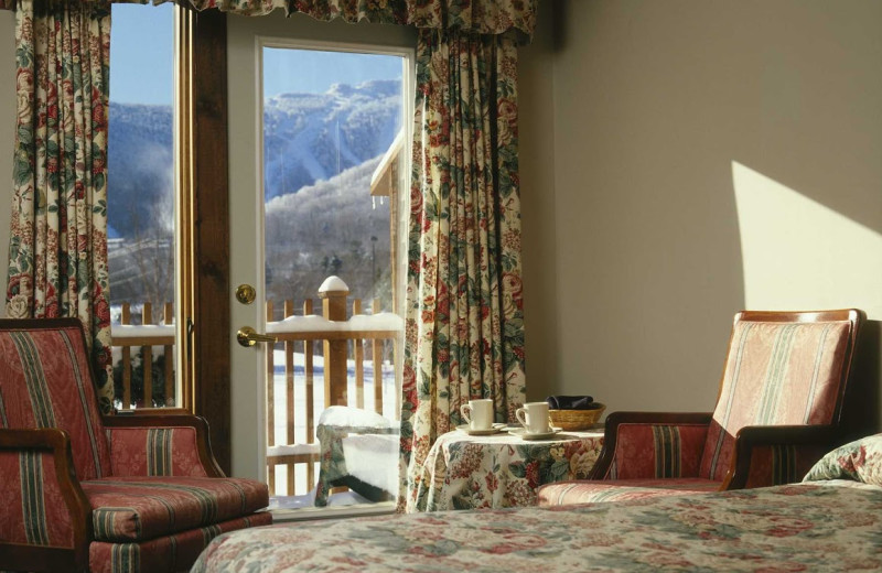 Balcony room at The Mountain Inn.
