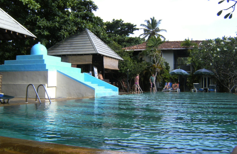 Outdoor pool at Jetwing Tropical Villas.