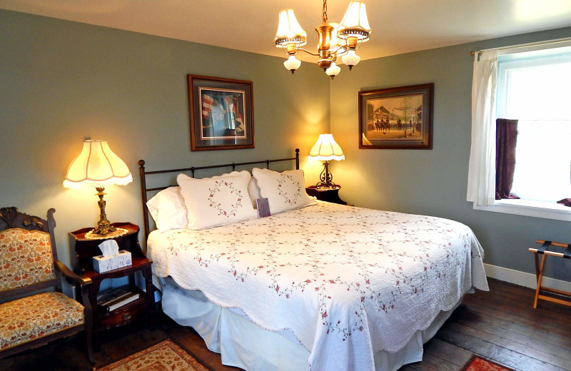 Guest room at Battlefield Bed & Breakfast.