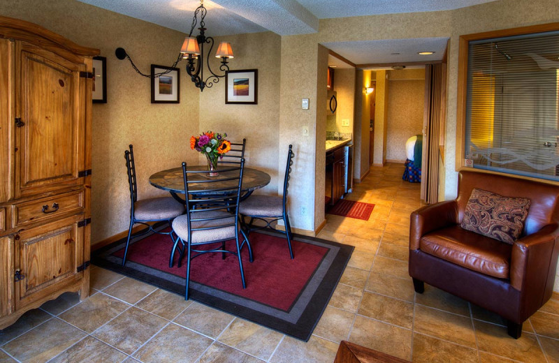 Guest living room at Beaver Run Resort & Conference Center.