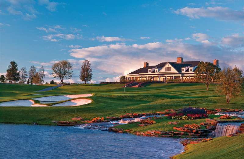 Golf course at Turning Stone Resort Casino.