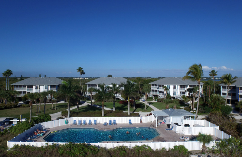 Outdoor pool at Palm Island Resort.