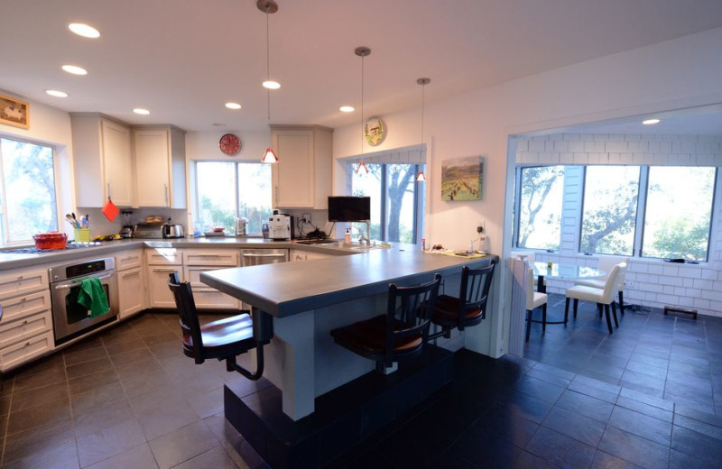 Rental kitchen at Woodfield Properties.