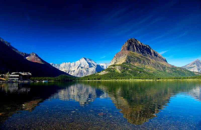 Scenic lake view near North Forty Resort.