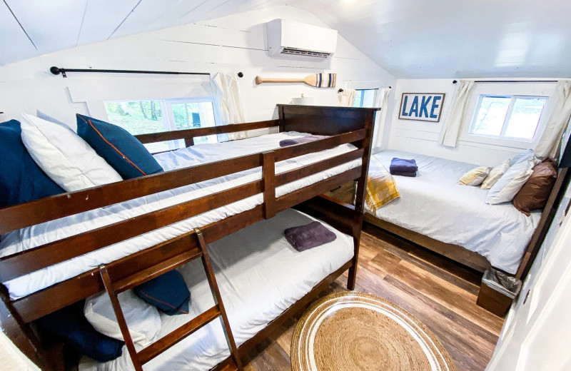 Rental bedroom at Northern Living - Luxurious Vacation Rentals.