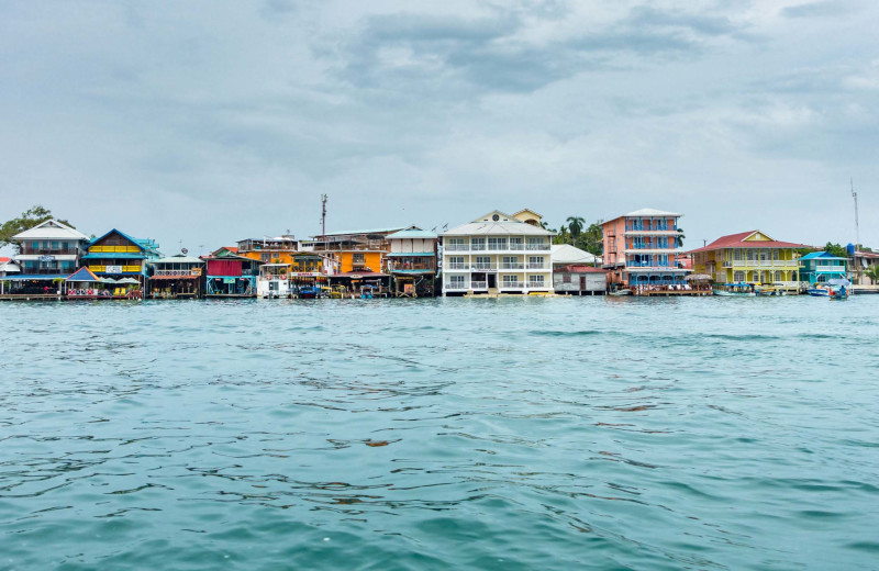 City near Bocas Bali Resort.