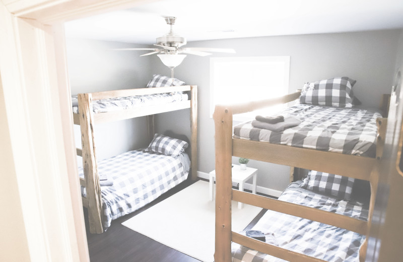 Guest room at The Lodge at Windy Ridge.