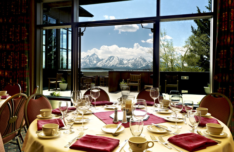 Dining room at Jackson Lake Lodge.