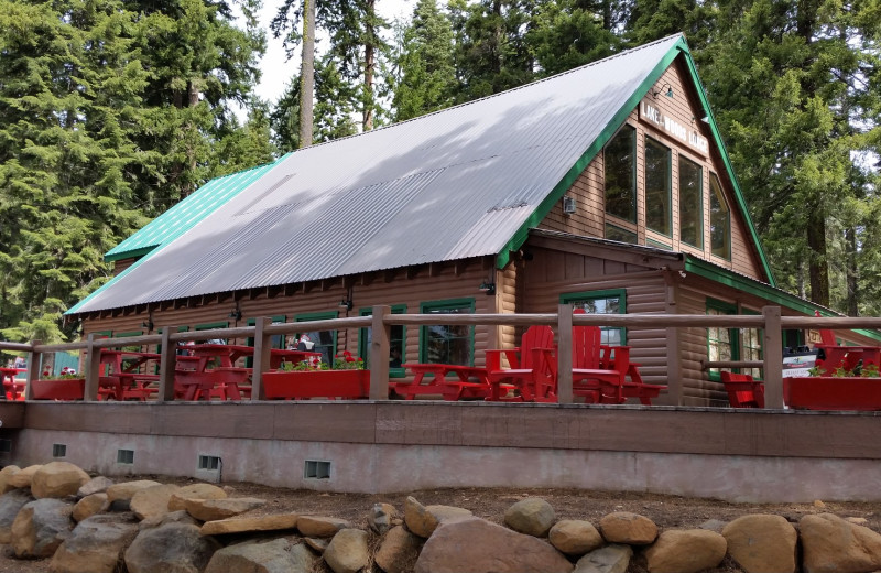 Exterior view of Howard Prairie Lake Resort.