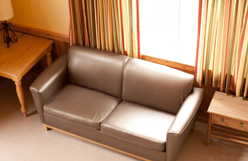 Guest room at Indiana Beach Amusement Resort.