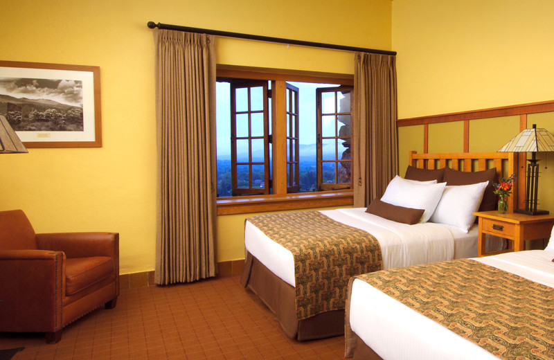 Guest room at The Grove Park Inn Resort & Spa.