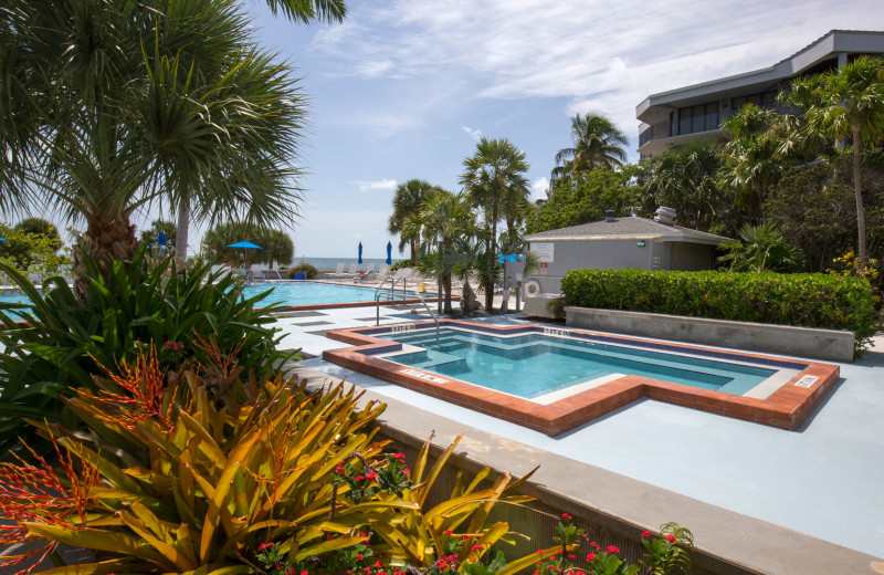 Pool at 1800 Atlantic, All Florida Keys Property Management.