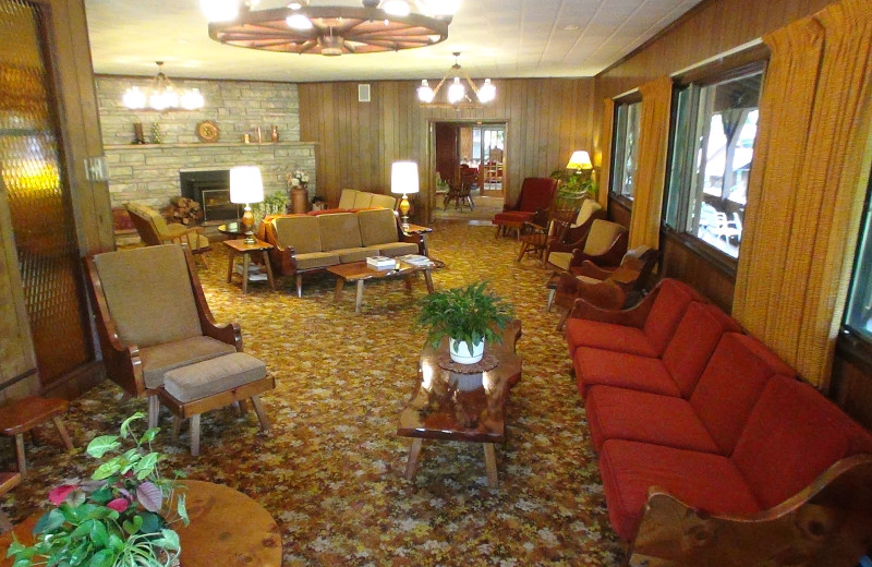 Interior view of The Alpine Inn.