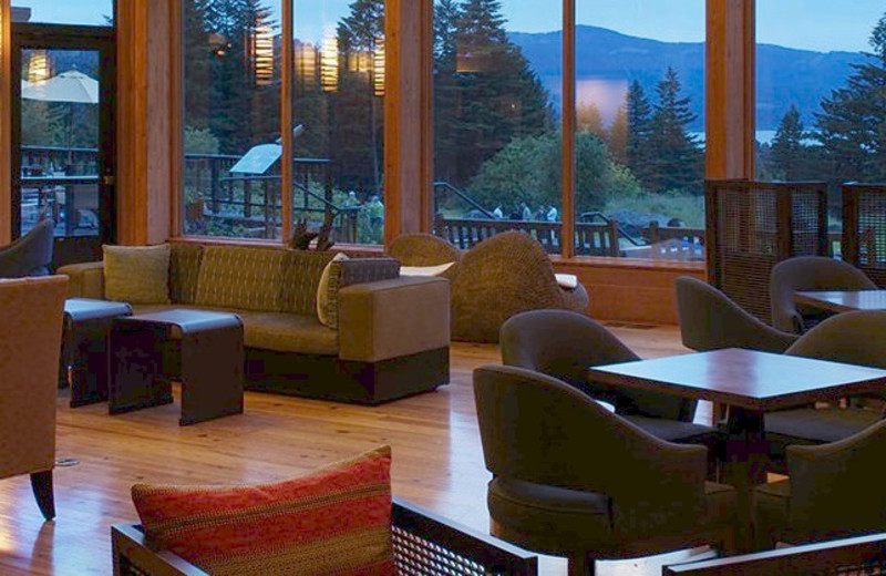 Lounge view at Skamania Lodge.