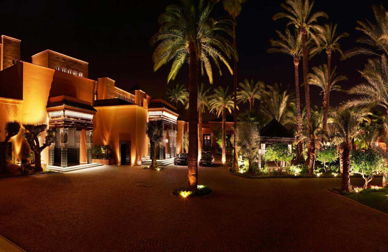 Exterior view of La Mamounia.