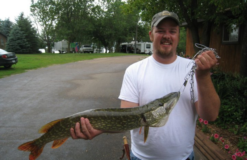 Fishing at Shady Rest Resort.