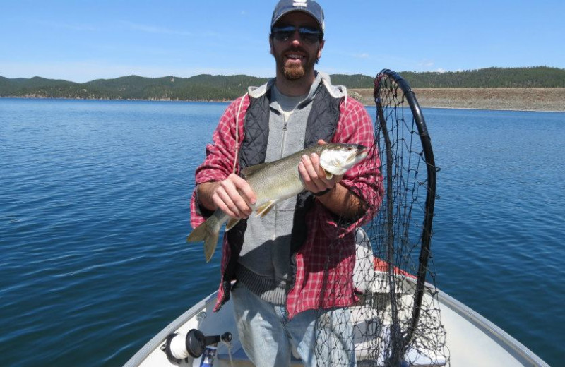 Great fishing on Lake 3 miles from cabin