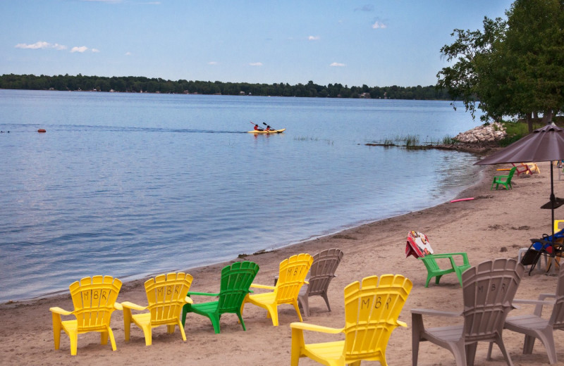 Beach at Great Blue Resorts- McCreary's Beach Resort.