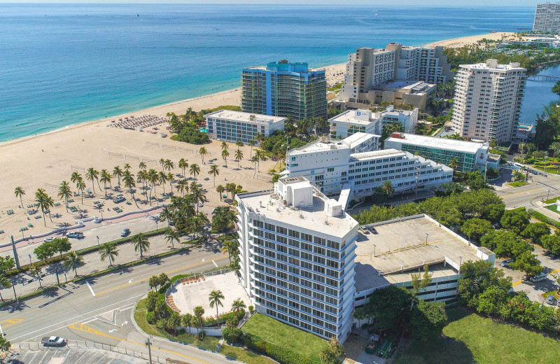 Exterior view of B Ocean Resort Fort Lauderdale.