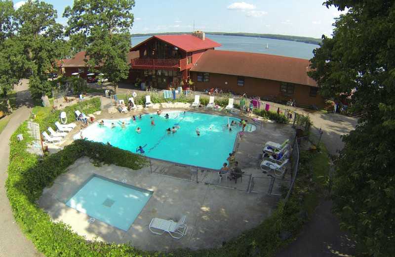 Pool at Fair Hills Resort.