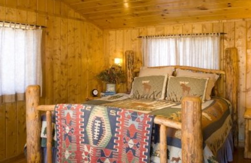 Cabin Guest Room at Triangle X Ranch