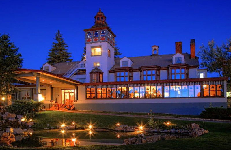 Exterior view of The Lodge Resort and Spa.