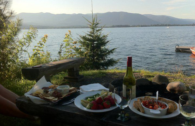 Picnic at Sleep's Cabins .