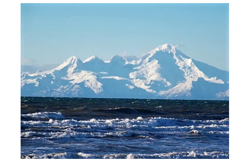 Mountains at Sleepy Bear Cabins.