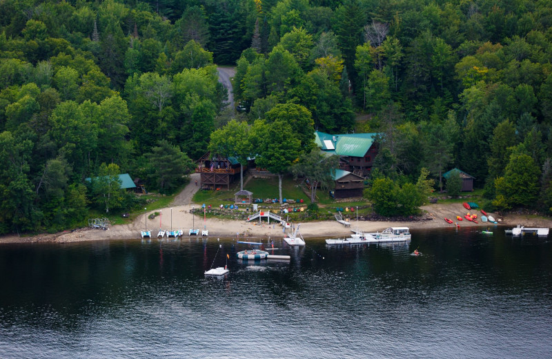 Aerial view of Timberlock.