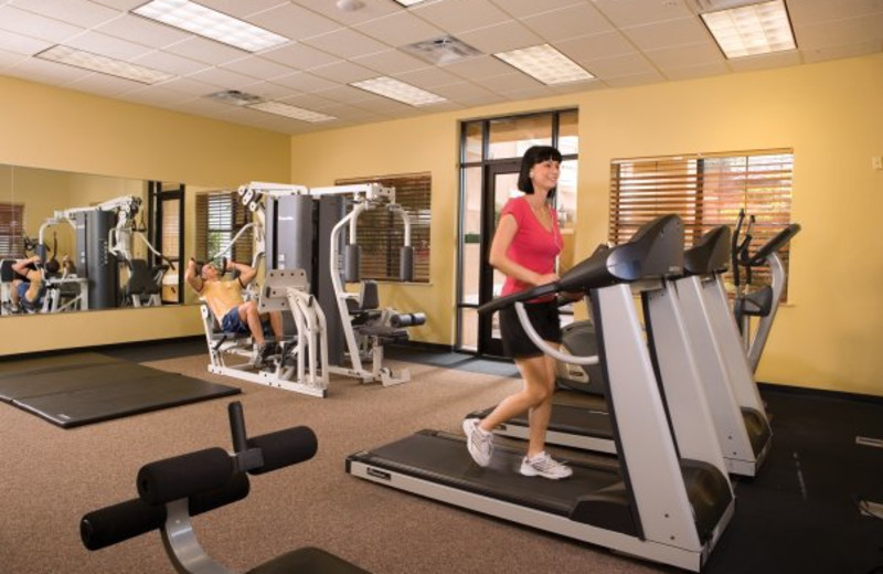 Fitness room at Floridays Resort Orlando.