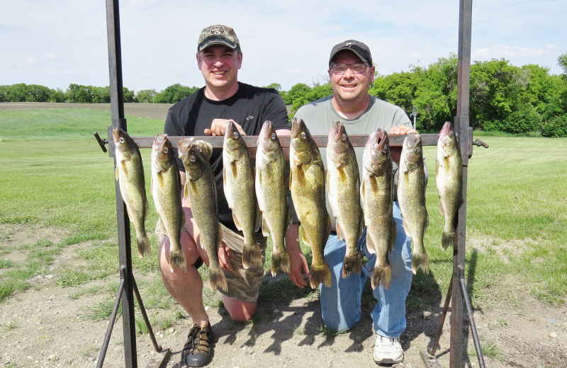 Fishing at Lakeview Lodge.