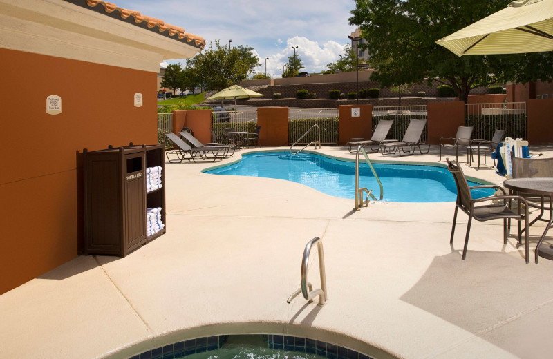 Pool at Fairfield Inn Albuquerque/Airport.