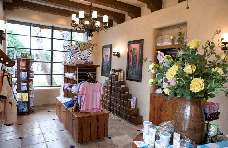 Spa lobby at Tubac Golf Resort.