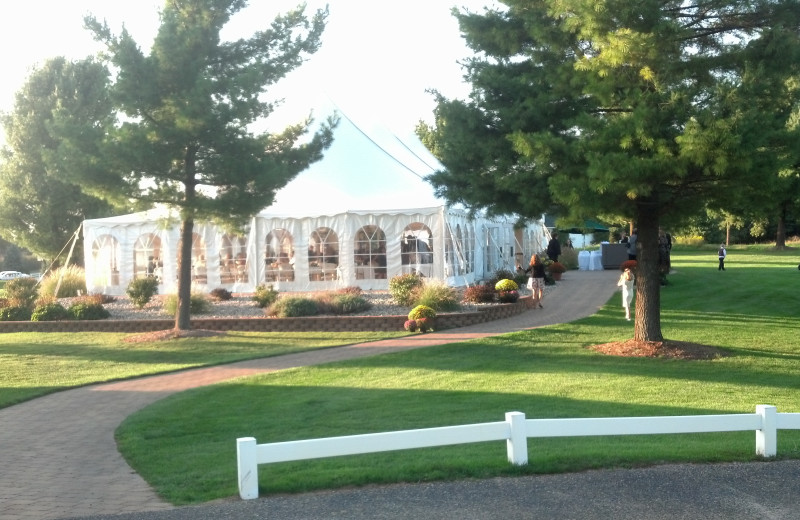 Wedding venue at Manistee National Golf & Resort.