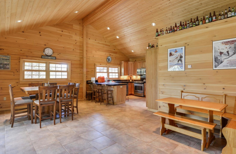 Rental kitchen at Mountain Resort Properties.