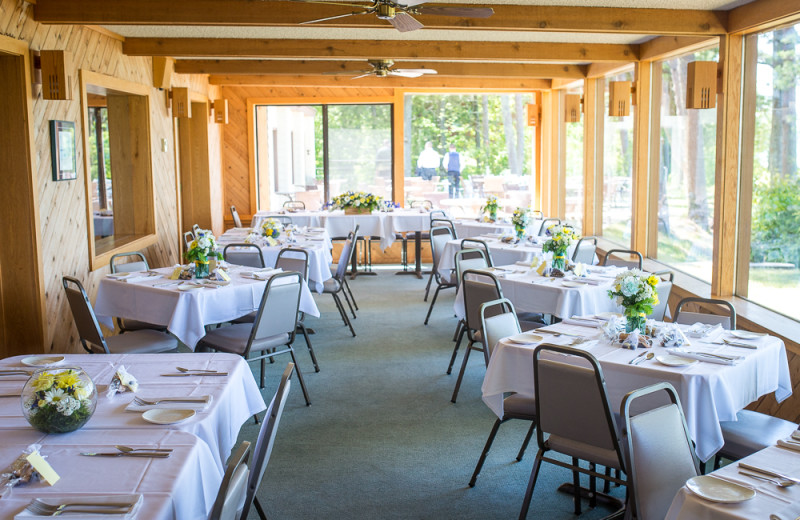 Patio Overflow at Beaver Island Lodge