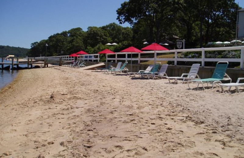 The beach at The Pridwin Beach Hotel & Cottages.