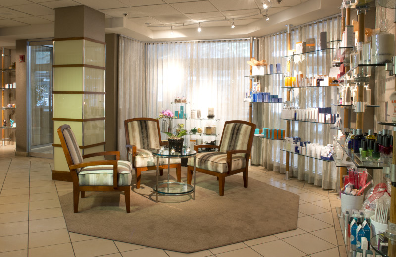 Spa store at Eaglewood Resort & Spa.