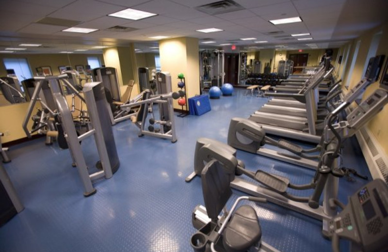 Fitness room at Sofitel Philadelphia.