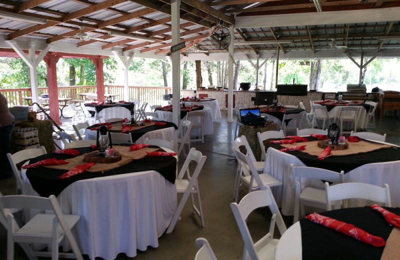 Reception at Mill Creek Ranch Resort.