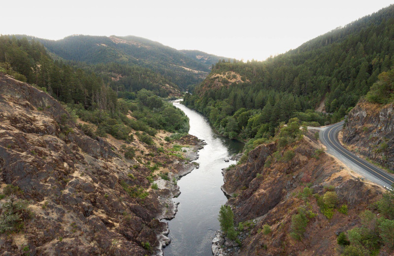 Scenic view at Morrison's Rogue River Lodge.