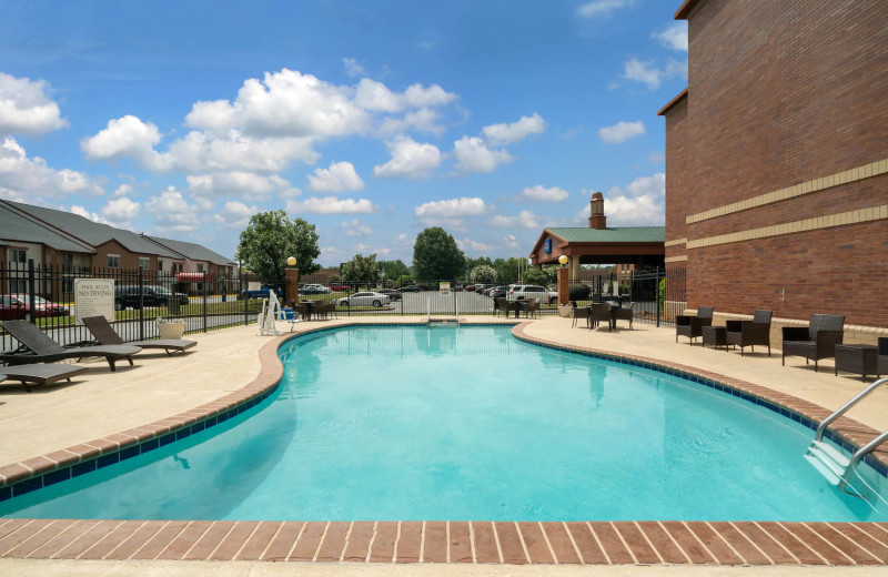 Outdoor pool at Baymont by Wyndham Knoxville/Cedar Bluff.