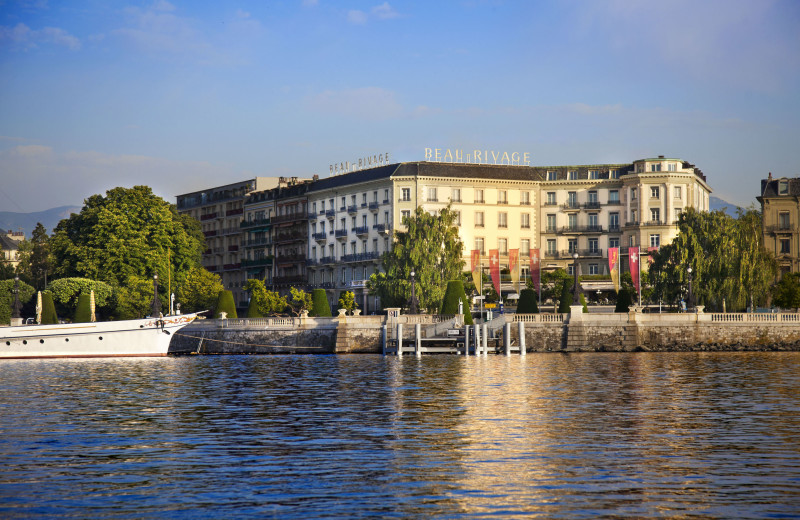 Exterior view of Hotel Beau Rivage.