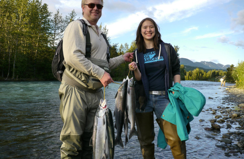 Fishing at Gwin's Lodge & Kenai Peninsula Charter Booking Service.